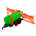 Zestaw Traktor Rolniczy Farmerski Cysterna Zgrabiarka LEAN Toys