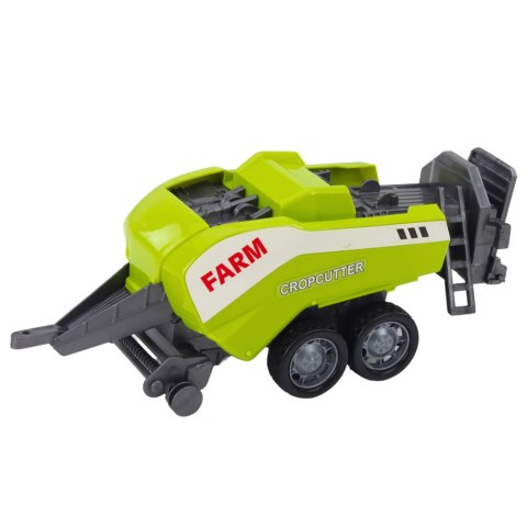 Zestaw Traktor Z Ładowaczem i Prasą Rolniczą Czerwony LEAN Toys Zestaw Traktor Z Ładowaczem i Prasą Rolniczą Czerwony LEAN Toys