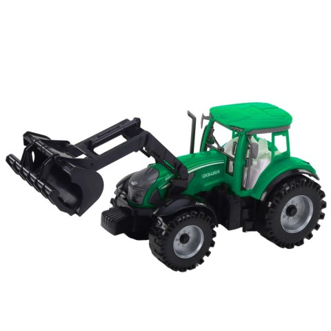 Zestaw Traktor Z Ładowaczem i Prasą Rolniczą Zielony LEAN Toys Zestaw Traktor Z Ładowaczem i Prasą Rolniczą Zielony LEAN Toys