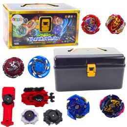 Zestaw Wirujące Dyski Spinnery ThunderGyro Wyrzutnie 8szt LEAN Toys