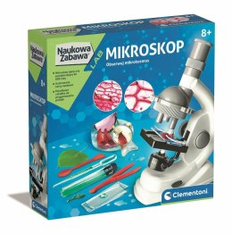 Clementoni Naukowa zabawa. Doświadczenia z mikroskopem 50806 Clementoni