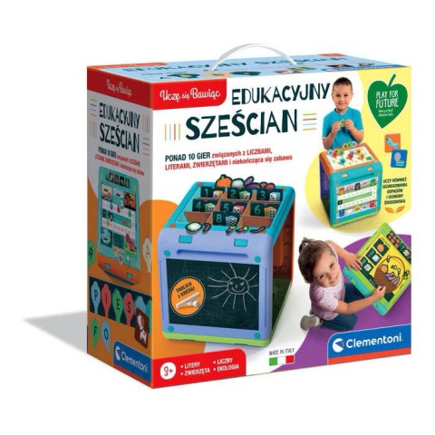 Edukacyjny Sześcian Uczę Się Bawiąc Clementoni 50695 Clementoni Edukacyjny Sześcian Uczę Się Bawiąc Clementoni 50695 Clementoni