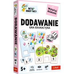 GRA - Dodawanie/Mały Odkrywca Trefl 02805 Trefl Gry