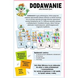 GRA - Dodawanie/Mały Odkrywca Trefl 02805 Trefl Gry
