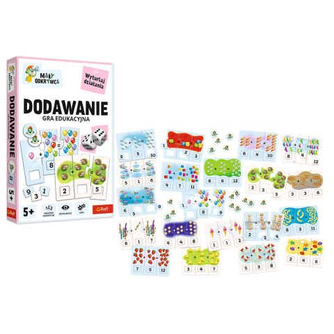 GRA - Dodawanie/Mały Odkrywca Trefl 02805 Trefl Gry GRA - Dodawanie/Mały Odkrywca Trefl 02805 Trefl Gry