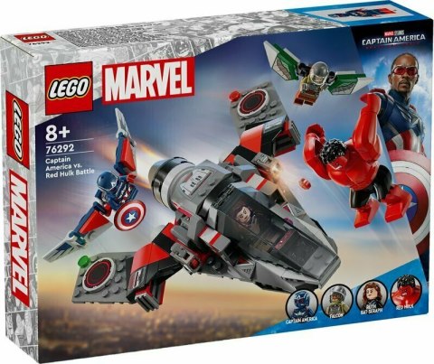 LEGO 76292 SUPER HEROES Kapitan Ameryka kontra Czerwony Hulk - bitwa LEGO LEGO 76292 SUPER HEROES Kapitan Ameryka kontra Czerwony Hulk - bitwa LEGO