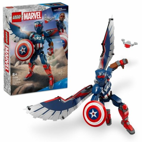 LEGO 76296 SUPER HEROES Figurka nowego Kapitana Ameryki LEGO LEGO 76296 SUPER HEROES Figurka nowego Kapitana Ameryki LEGO