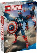 LEGO 76296 SUPER HEROES Figurka nowego Kapitana Ameryki LEGO