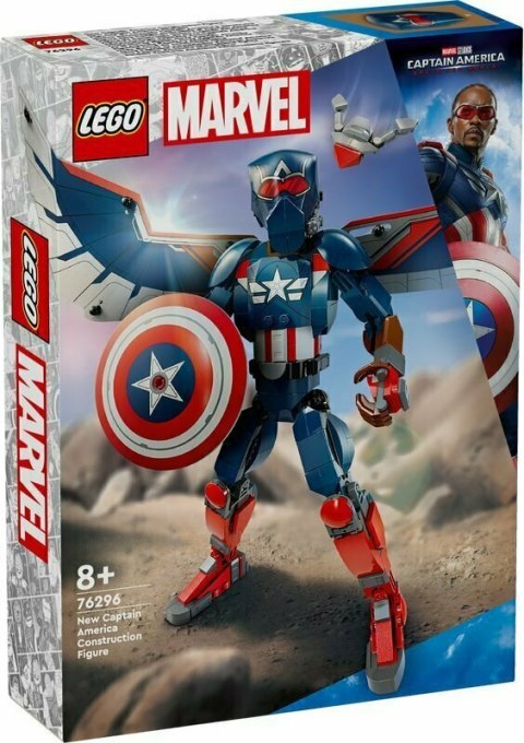 LEGO 76296 SUPER HEROES Figurka nowego Kapitana Ameryki LEGO LEGO 76296 SUPER HEROES Figurka nowego Kapitana Ameryki LEGO