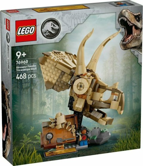 LEGO 76969 JURASSIC WORLD Szkielety dinozaurów: czaszka triceratopsa LEGO LEGO 76969 JURASSIC WORLD Szkielety dinozaurów: czaszka triceratopsa LEGO