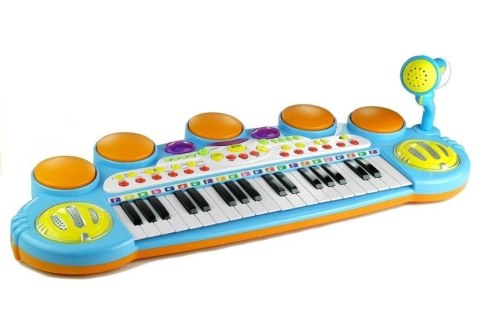 Organy Pianinko Keyboard Perkusja Stołek LEAN Toys Organy Pianinko Keyboard Perkusja Stołek LEAN Toys