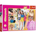 Puzzle - "100 Glitter" - Brokatowa Barbie Trefl 14830 Trefl Puzzle