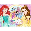 Puzzle - 100 Glitter - Wspomnienia Belli i Arielki Trefl 14819 Trefl Puzzle