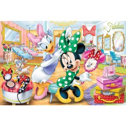 Puzzle - 100 - Minnie w salonie kosmetycznym - Disney Minnie 16387 Trefl Puzzle