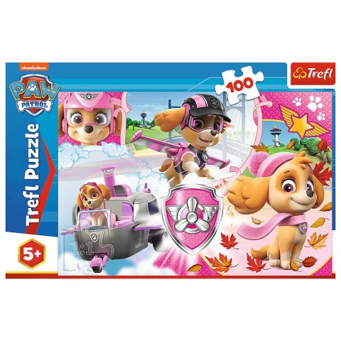 Puzzle - 100 - Skye w akcji - Viacom Paw Patrol Trefl 16368 Trefl Puzzle Puzzle - 100 - Skye w akcji - Viacom Paw Patrol Trefl 16368 Trefl Puzzle