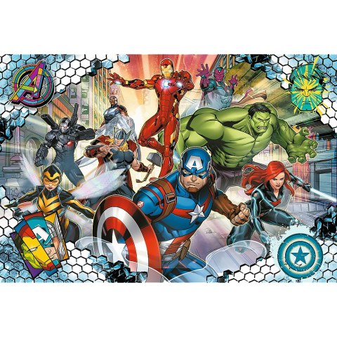 Puzzle - 100 - Sławni Avengers - Disney Marvel The Avengers 16454 Trefl Puzzle Puzzle - 100 - Sławni Avengers - Disney Marvel The Avengers 16454 Trefl Puzzle