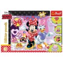 Puzzle 100 el. Minnie i błyskotki Trefl 14820 Trefl Puzzle
