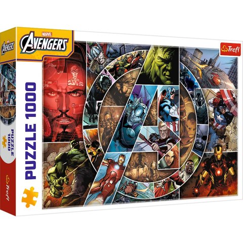 Puzzle - 1000 - Avengers: BohaterowieFSC Mix 70% 10934 Trefl Puzzle