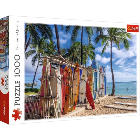 Puzzle - 1000 - Plaża Waikiki, Hawaje 10742 Trefl Puzzle