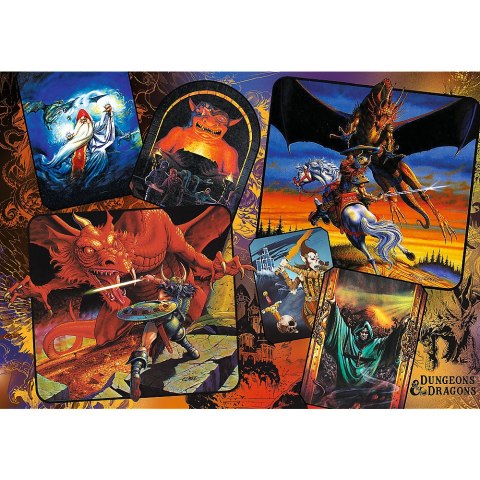 Puzzle - "1000" - Początki Dungeons and Dragons Trefl 10739 Trefl Puzzle Puzzle - "1000" - Początki Dungeons and Dragons Trefl 10739 Trefl Puzzle