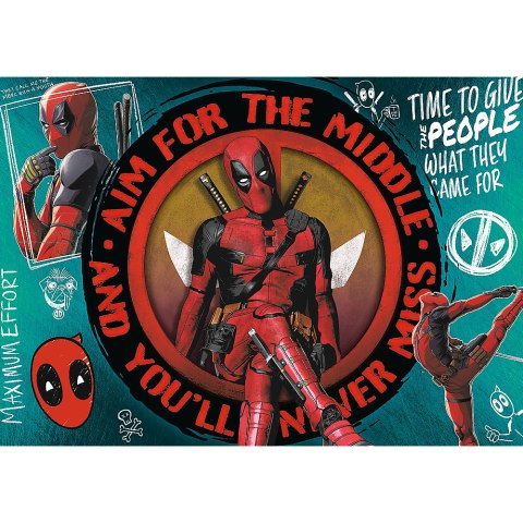 Puzzle - 1000 Premium Plus - Deadpool Trefl - 10835 Trefl Puzzle Puzzle - 1000 Premium Plus - Deadpool Trefl - 10835 Trefl Puzzle