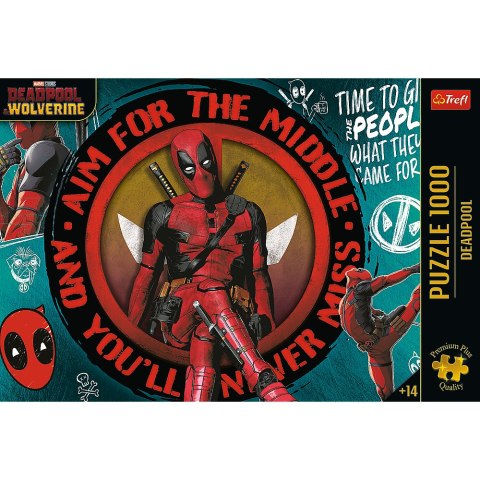 Puzzle - 1000 Premium Plus - Deadpool Trefl - 10835 Trefl Puzzle Puzzle - 1000 Premium Plus - Deadpool Trefl - 10835 Trefl Puzzle
