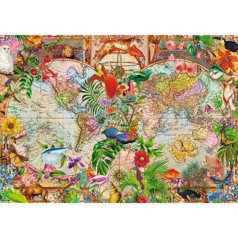Puzzle - 1000 Premium Plus - Tea Time: Antyczna mapa świata Trefl 12077 Trefl Puzzle Puzzle - 1000 Premium Plus - Tea Time: Antyczna mapa świata Trefl 12077 Trefl Puzzle