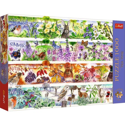 Puzzle - 1000 Premium Plus - Tea Time: Cztery pory roku Trefl 12078 Trefl Puzzle Puzzle - 1000 Premium Plus - Tea Time: Cztery pory roku Trefl 12078 Trefl Puzzle