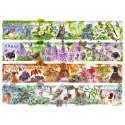 Puzzle - 1000 Premium Plus - Tea Time: Cztery pory roku Trefl 12078 Trefl Puzzle