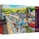 Puzzle - "1000 Premium Plus" - Tea Time: Dworzec kolejowy Trefl 10810 Trefl Puzzle