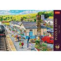 Puzzle - "1000 Premium Plus" - Tea Time: Dworzec kolejowy Trefl 10810 Trefl Puzzle
