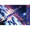 Puzzle - 1000 Premium Plus - Tea Time: Lot w kosmos Trefl 12075 Trefl Puzzle