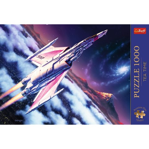 Puzzle - 1000 Premium Plus - Tea Time: Lot w kosmos Trefl 12075 Trefl Puzzle Puzzle - 1000 Premium Plus - Tea Time: Lot w kosmos Trefl 12075 Trefl Puzzle