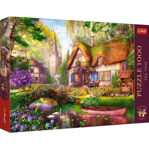 Puzzle- 1000 Premium Plus - Tea Time: Urocza chatka w lesie Trefl 10804 Trefl Puzzle Puzzle- 1000 Premium Plus - Tea Time: Urocza chatka w lesie Trefl 10804 Trefl Puzzle