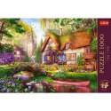Puzzle- 1000 Premium Plus - Tea Time: Urocza chatka w lesie Trefl 10804 Trefl Puzzle