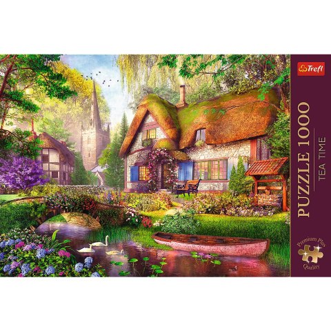 Puzzle- 1000 Premium Plus - Tea Time: Urocza chatka w lesie Trefl 10804 Trefl Puzzle Puzzle- 1000 Premium Plus - Tea Time: Urocza chatka w lesie Trefl 10804 Trefl Puzzle