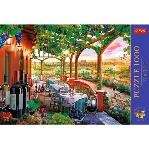 Puzzle - "1000 Premium Plus" - Tea Time: Włoska Winnica 10807 Trefl Puzzle Puzzle - "1000 Premium Plus" - Tea Time: Włoska Winnica 10807 Trefl Puzzle