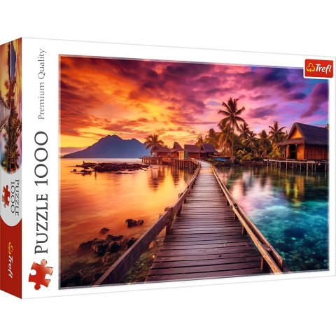 Puzzle - "1000" - Rajska wyspa Trefl 10928 Trefl Puzzle Puzzle - "1000" - Rajska wyspa Trefl 10928 Trefl Puzzle