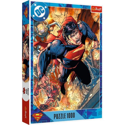 Puzzle - 1000 - Superman w akcji Trefl 10936 Trefl Puzzle Puzzle - 1000 - Superman w akcji Trefl 10936 Trefl Puzzle