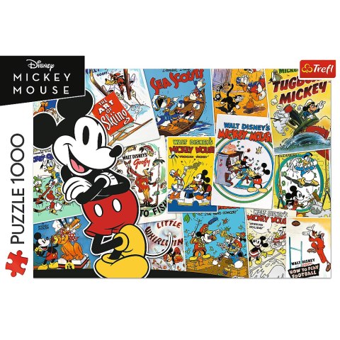 Puzzle - "1000" - W świecie Mikiego Trefl 10741 Trefl Puzzle Puzzle - "1000" - W świecie Mikiego Trefl 10741 Trefl Puzzle