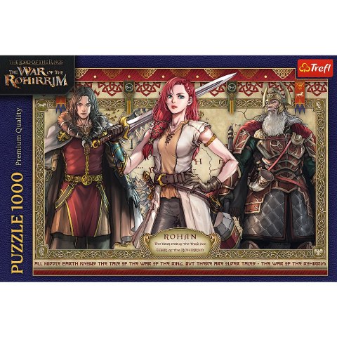 Puzzle - 1000 - Władca Pierścieni: Wojna RohirrimówFSC Mix 70% 10937 Trefl Puzzle Puzzle - 1000 - Władca Pierścieni: Wojna RohirrimówFSC Mix 70% 10937 Trefl Puzzle