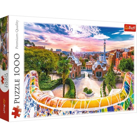 Puzzle - "1000" - Zachód słońca nad Barceloną, Hiszpania Trefl 10711 Trefl Puzzle Puzzle - "1000" - Zachód słońca nad Barceloną, Hiszpania Trefl 10711 Trefl Puzzle