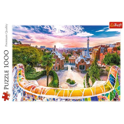 Puzzle - "1000" - Zachód słońca nad Barceloną, Hiszpania Trefl 10711 Trefl Puzzle Puzzle - "1000" - Zachód słońca nad Barceloną, Hiszpania Trefl 10711 Trefl Puzzle
