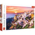 Puzzle - 1000 - Zachód słońca nad Santorini - 500 px - Trefl 10435 Trefl Puzzle