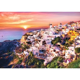 Puzzle - 1000 - Zachód słońca nad Santorini - 500 px - Trefl 10435 Trefl Puzzle