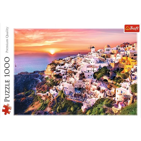 Puzzle - 1000 - Zachód słońca nad Santorini - 500 px - Trefl 10435 Trefl Puzzle Puzzle - 1000 - Zachód słońca nad Santorini - 500 px - Trefl 10435 Trefl Puzzle