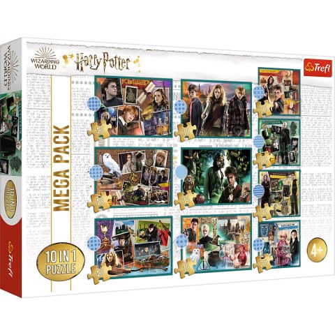 Puzzle 10w1 Harry Potter W świecie Harrego Pottera 90392 Trefl Puzzle Puzzle 10w1 Harry Potter W świecie Harrego Pottera 90392 Trefl Puzzle