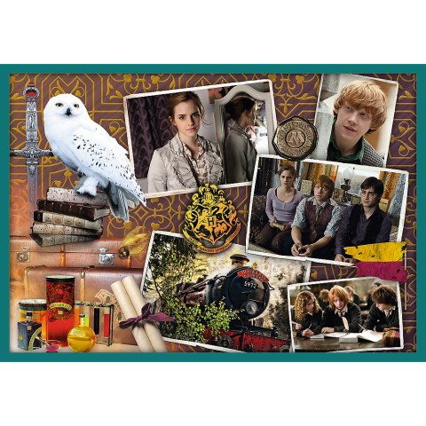 Puzzle 10w1 Harry Potter W świecie Harrego Pottera 90392 Trefl Puzzle Puzzle 10w1 Harry Potter W świecie Harrego Pottera 90392 Trefl Puzzle