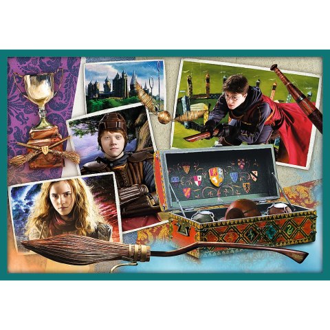 Puzzle 10w1 Harry Potter W świecie Harrego Pottera 90392 Trefl Puzzle Puzzle 10w1 Harry Potter W świecie Harrego Pottera 90392 Trefl Puzzle