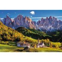 Puzzle - 1500 - Dolina Val di Funes, Dolomity, Włochy Trefl 26163 Trefl Puzzle